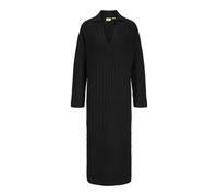 JJXX Jxozzy-Polo con Scollo a Maglia, Vari Abito Lavorato a Magli, Nero, XS Donna