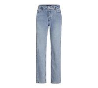 JJXX Jxseoul Straight MW Cc3003 Rcy Noos Jeans, Mix Blu Chiaro, 28W x 30L Donna