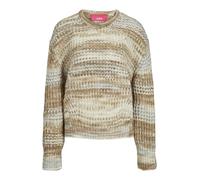 JJXX Jxsimone Crew Neck Knit SN Maglione Lavorato a Maglia, Kelp/Stripes:/Multi Space Dye, S Donna