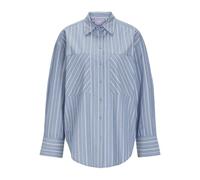 JJXX Jxtessa LS Poplin RLX-Maglietta Wvn SN Camicia, Coronet Blue/Stripes:AOP, S Donna