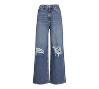 JJXX JXTOKYO Wide HW CR6005 SN Pantaloni, Blu Jeans Scuro, 28W x 30L Donna
