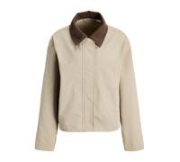 JJXX - Giacca barn casual crema con colletto a coste-Bianco 38