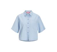JJXX Jxwindy Seersucker SS Shirt Wvn SN Camicia, Little Boy Blue/Dettagli: a Strisce, XS Donna