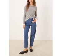 JJXX - Lisbon - Mom jeans blu lavaggio medio W28 L30