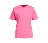 JJXX Jxanna SS Reg Every Small Tee Noos T-Shirt, Carmine Rose/Stampa: Logo Magenta Jjxx, XS Donna