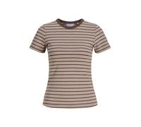 JJXX Maglietta 'JXGigi' camello / castano / bianco Donna JJXX L camello / castano / bianco