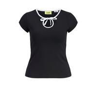 JJXX Maglietta 'JXGIGI' nero / bianco Donna JJXX S nero / bianco