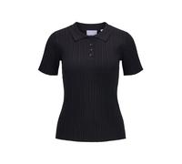 Jjxx polo donna a costine nero M
