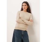 JJXX - Maglione girocollo lavorato beige-Neutro 38