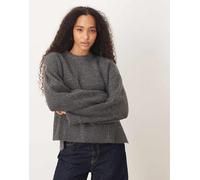 JJXX - Maglione oversize color grigio scuro 40-42