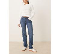 JJXX - Nice - Jeans dritti slim fit blu medio W28 L30