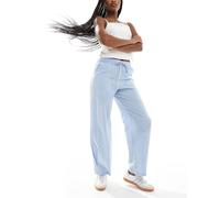 JJXX - Pantaloni blu a righe S L32