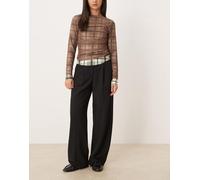 Jack & Jones Pantaloni A Vita Alta Ellis Wide Jjxx