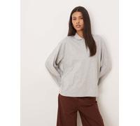 JJXX - Polo a maniche lunghe grigia-Grigio 36