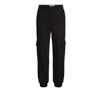 JJXX S Jxholly Relaxed Hw Cargo Pant Noos, Pantaloni Donna, Black, XS/32