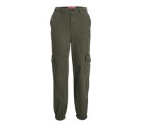 JJXX S Jxholly Relaxed Hw Cargo Pant Noos, Pantaloni Donna, Forest Night, XL/32