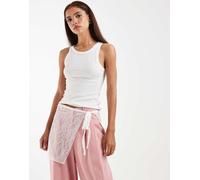 JJXX - Sciarpa per fianchi in pizzo bianco One Size