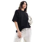 JJXX - T-shirt oversize nera-Nero 34