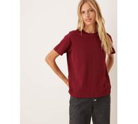 JJXX - T-shirt vestibilità classica bordeaux-Rosso 44