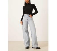 JJXX - Tokyo - Jeans a fondo ampio lavaggio blu candeggiato W27 L32