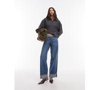 Jjxx jeans donna wide leg lavaggio blu