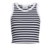 JJXX Top 'Fallon' nero / bianco Donna JJXX XL nero / bianco