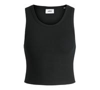 JJXX - Fallon - Canotta corta a coste nera-Nero 46