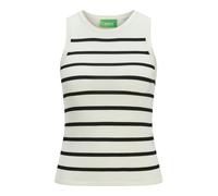 JJXX Top in maglia 'JXEvelyn' nero / bianco Donna JJXX XS nero / bianco