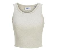 JJXX Jxfallon STR SL Rib Top Jrs Noos, Oatmeal. Dettagli: Melange, M Donna