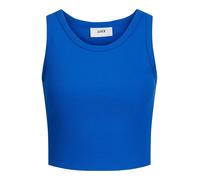 JJXX Jxfallon STR SL Rib Top Jrs Noos Canotta, Blue Iolite, L Donna