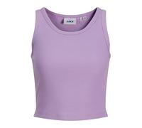 JJXX - Fallon - Canotta taglio corto viola chiaro a coste 36