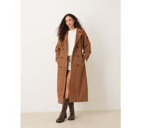 JJXX - Trench in camoscio sintetico marrone 36
