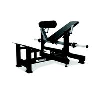 JK Fitness Hip Thrust Glute Machine Plate Loaded Nero