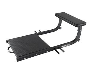 JK FITNESS Panca Hip Thrust | Macchina per Glutei e Fitness con Supporti Elastici, Cuscino ad Alta Densità e Piastra Antiscivolo, Capacità 300 Kg