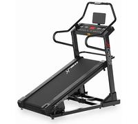 JK FITNESS [Tapis Roulant Cross Con Inclinazione Fino Al 45% Modalità Climb E Corsa] Treadmill Incline Trainer Motore 3.5 HP 16Km/H Nastro 50x130 Programmi HRC Fascia Cardio USB App Kinomap Fitshow BT