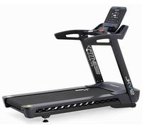 JK FITNESS [Tapis roulant motore AC pro 22 km/h, inclinazione 18 livelli (15%)] treadmill pedana 60x160 cm, LEDs dot-matrix, fascia cardio Bluetooth, portata utente 160 kg, Zwift/Kinomap/Anyrun app BT