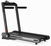 JK FITNESS [Tapis Roulant SuperCompact46 Pieghevole Preassemblato Con Inclinazione Elettrica 12 Livelli] Treadmill 16Km/H Motore 2.5 HP Nastro 46x130 Antiscivolo App Kinomap Zwift Console Salvaspazio