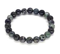 jkahh Braccialetto da uomo con pietra naturale di cristallo da 8 mm, ematite, diaspro imperiale, agata indiana, diaspro kambaba, labradorite, lapislazzuli, regalo per amanti, 19cm, Pietra, Agata