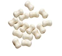 jkahh Distanziatore per orecchini fai da te con perline a forma di stella marina e turchese bianco naturale, 19cm, Pietra, Agata