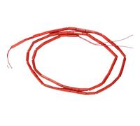 jkahh Perline di corallo rosso pietra naturale irregolarità geometria rotonda quadrata perline distanziatore per la realizzazione di collane braccialetto fai da te, 19cm, Pietra, Agata