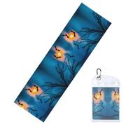 JKDGOJ Bat Under Night Sky Pattern Cool Sports asciugamani da ghiaccio sono adatti per sport indoor e outdoor e attività di esercizio