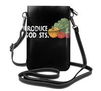 JKDGOJ Borsa a tracolla con stampa vegetale, borsa per cellulare, piccolo portafoglio da donna, un regalo pratico adatto per uscire, allenarsi e fare shopping