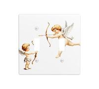JKDGOJ Immagine d'amore reciproco Pannello decorativo da parete 11,4 x 11,4 cm adatto per prese che non si danneggiano facilmente