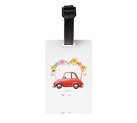 JKDGOJ Le bellissime etichette per bagagli e le etichette per borse da viaggio sono adatte sia per uomini che per donne per prevenire i bagagli