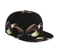JKDGOJ Mighty Eagle - Cappellino da baseball per adulti, con stampa, adatto per tutte le stagioni, taglia classica, regolabile, colore nero