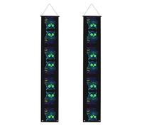 JKDGOJ Neon Owl Nightvision immagine Wall Hanging banner laurea portico appeso stile, adatto per interni ed esterni 30,5 x 180 ' '