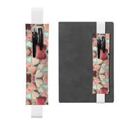 JKDGOJ Portapenne in pelle, segnalibro con immagine di amore per diari con copertina rigida, diari, agende, custodia con cinturino regolabile