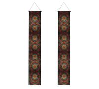 JKDGOJ Sense of History Ghirlanda immagine Banner appeso alla parete laurea portico stile da appendere, adatto per interni ed esterni 30,5 x 180 cm