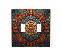 JKDGOJ Senso della Storia Immagine Corona Pannello decorativo da parete 11,4x11,4 cm adatto per prese che non si danneggiano facilmente
