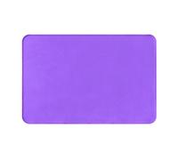 JKDGOJ Tappetino antiscivolo in tinta unita con stampe viola chiaro per interni ed esterni, adatto per ingressi di camera da letto e bagno, 40,6 x 61 cm